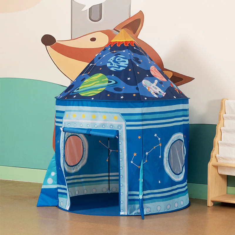 Speeltent voor kinderen Pop-up plooien tent speelgoed voor binnen en buiten kind roze prinses speelhuisje tent voor meisje eenhoorn kasteel