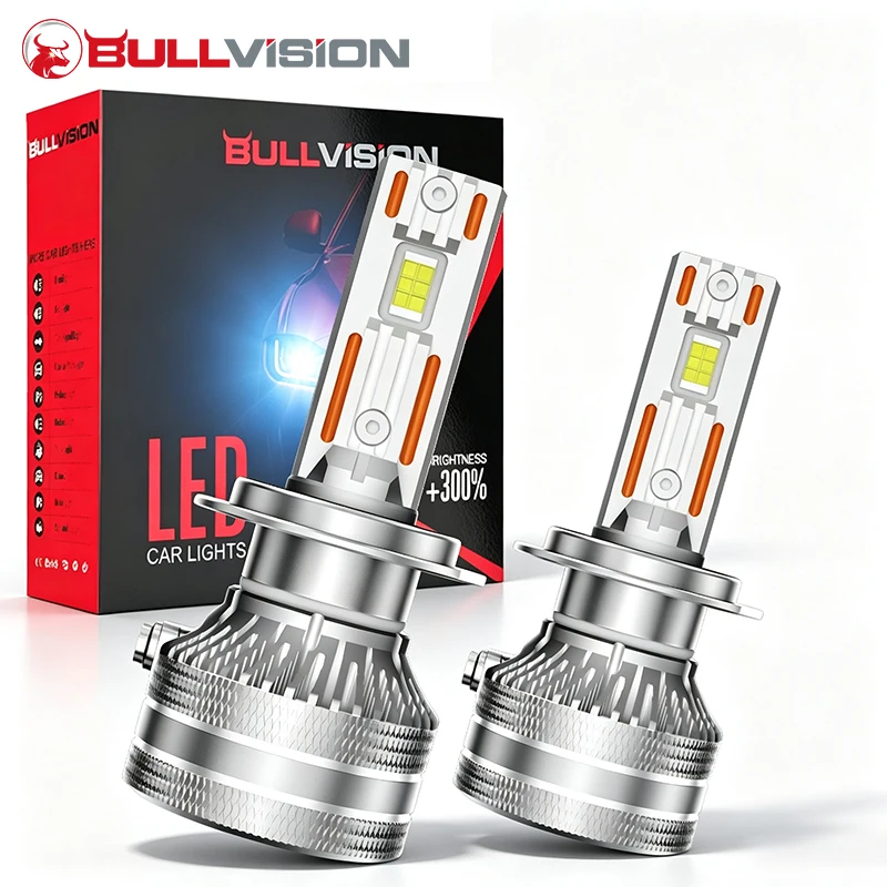 H7 LED Canbus H4 H8 H9 H11 H1 9012 HIR2 9005 HB3 H13 9008 9006 HB4 881 880 H27 9007 Lights 4300K 6000K 8000K White CSP Auto Lamp
