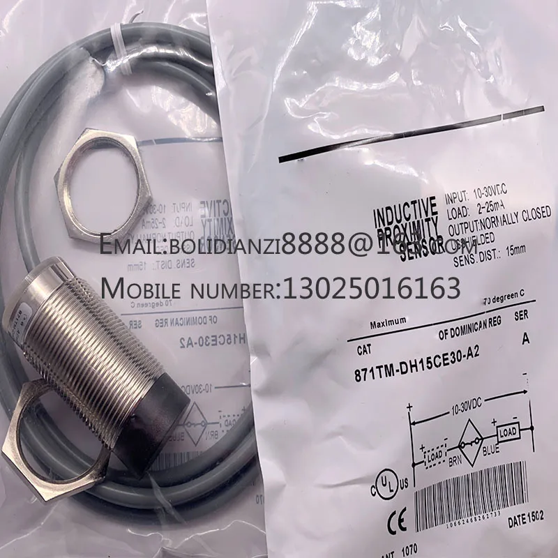 

871TM-DH2NE12-N4 871TM-DH2NN12-N4 871TM-DH15CE30-D4 871TM-DH15CN30-D4 871TM-DH15CP30-D4 Бесконтактный переключатель Совершенно новый оригинальный