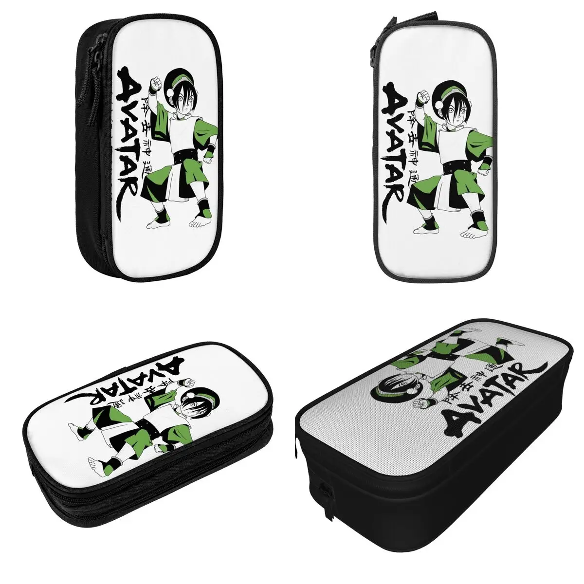 Avatar De Laatste Airbender Etui Toph Earthbending Master Pen Box Big Capacity Studenten School Cosmetische Potlood