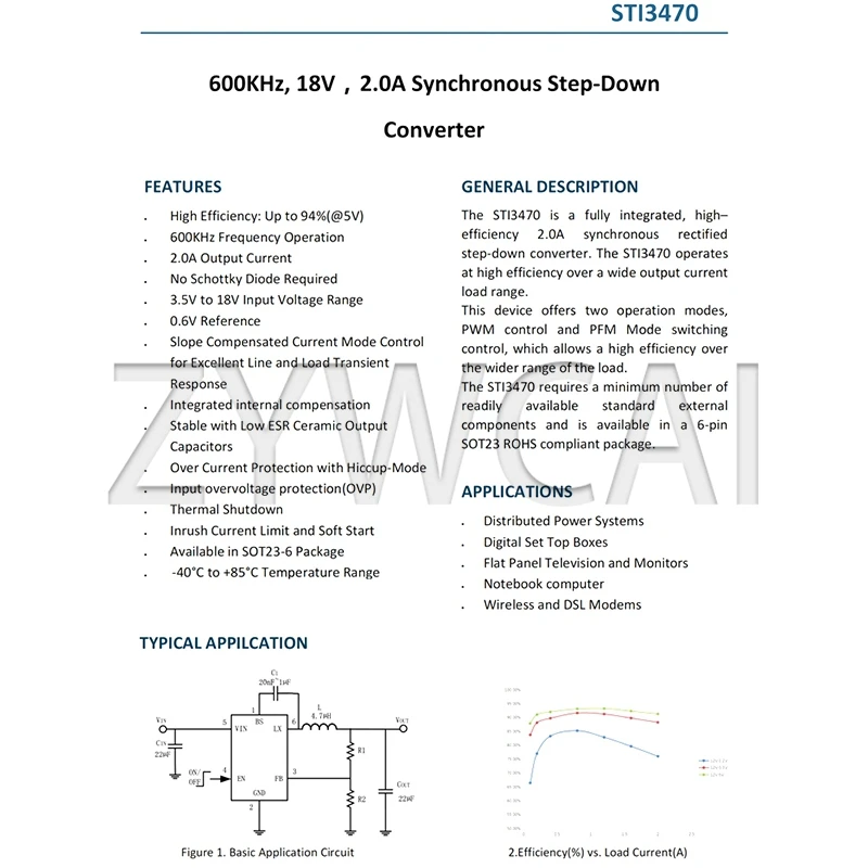 Conversor buck-boost MT3608 STI3411 S20 STI3508 S35 STI3472 S42 STI3470 S47 STI3411A S15B STI3410 S15 STI3406 S10A STI3408B S10B
