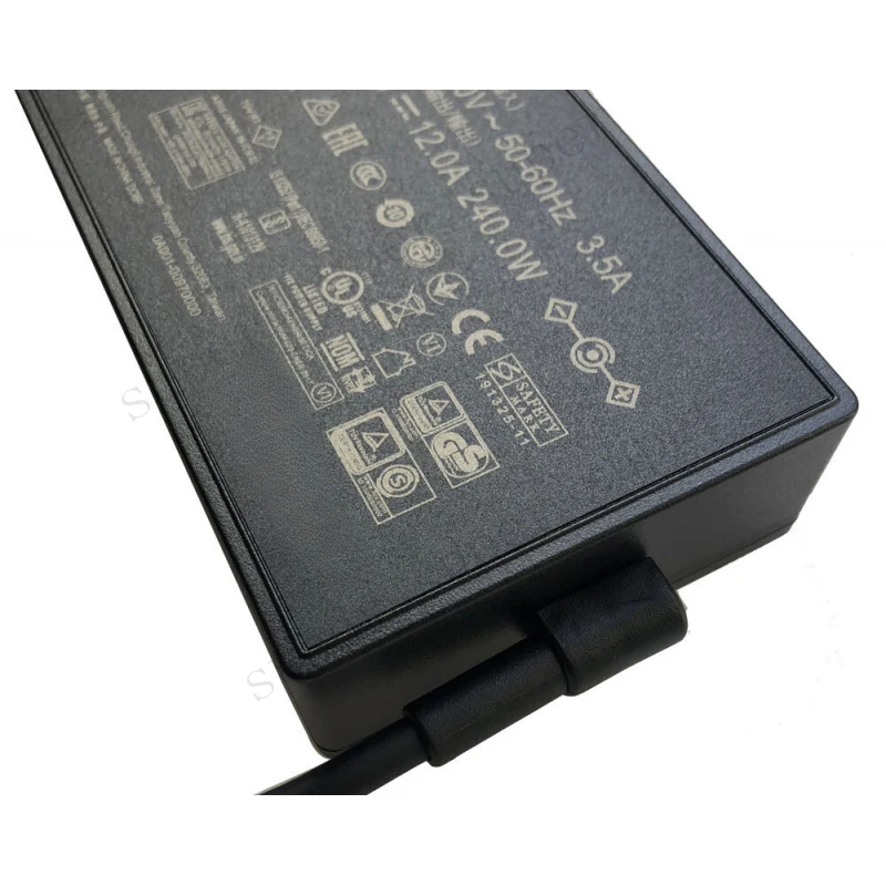 S+   20V 12A 240W AC Adapter Charger For ASUS Zenbook Pro Duo UX582HM-H2901W 6.0MM