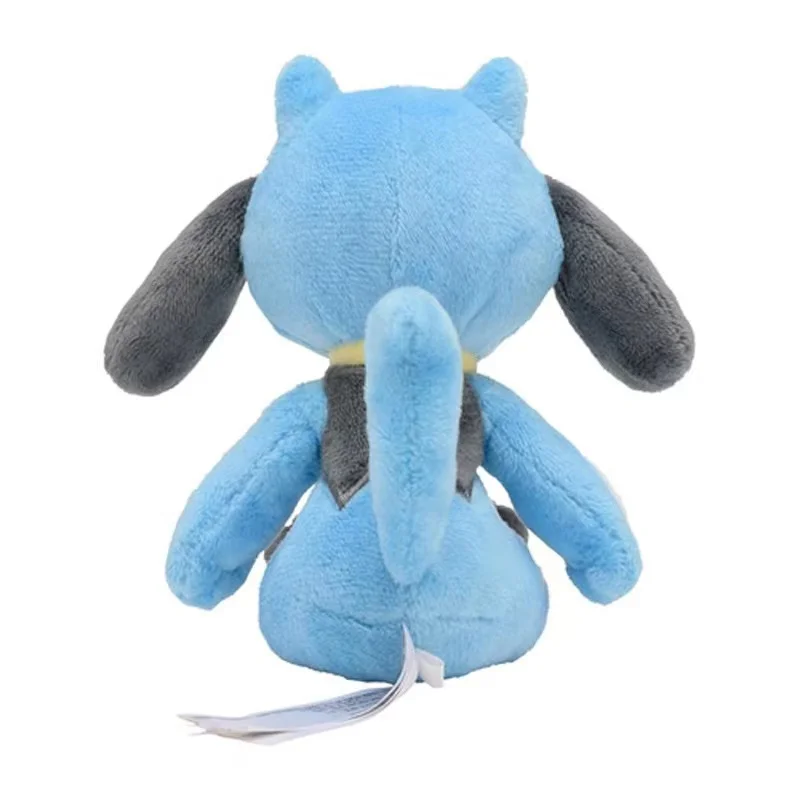 Pokémon Plush Toys, Bichos de Pelúcia, Boneca Riolu Fit, 14cm