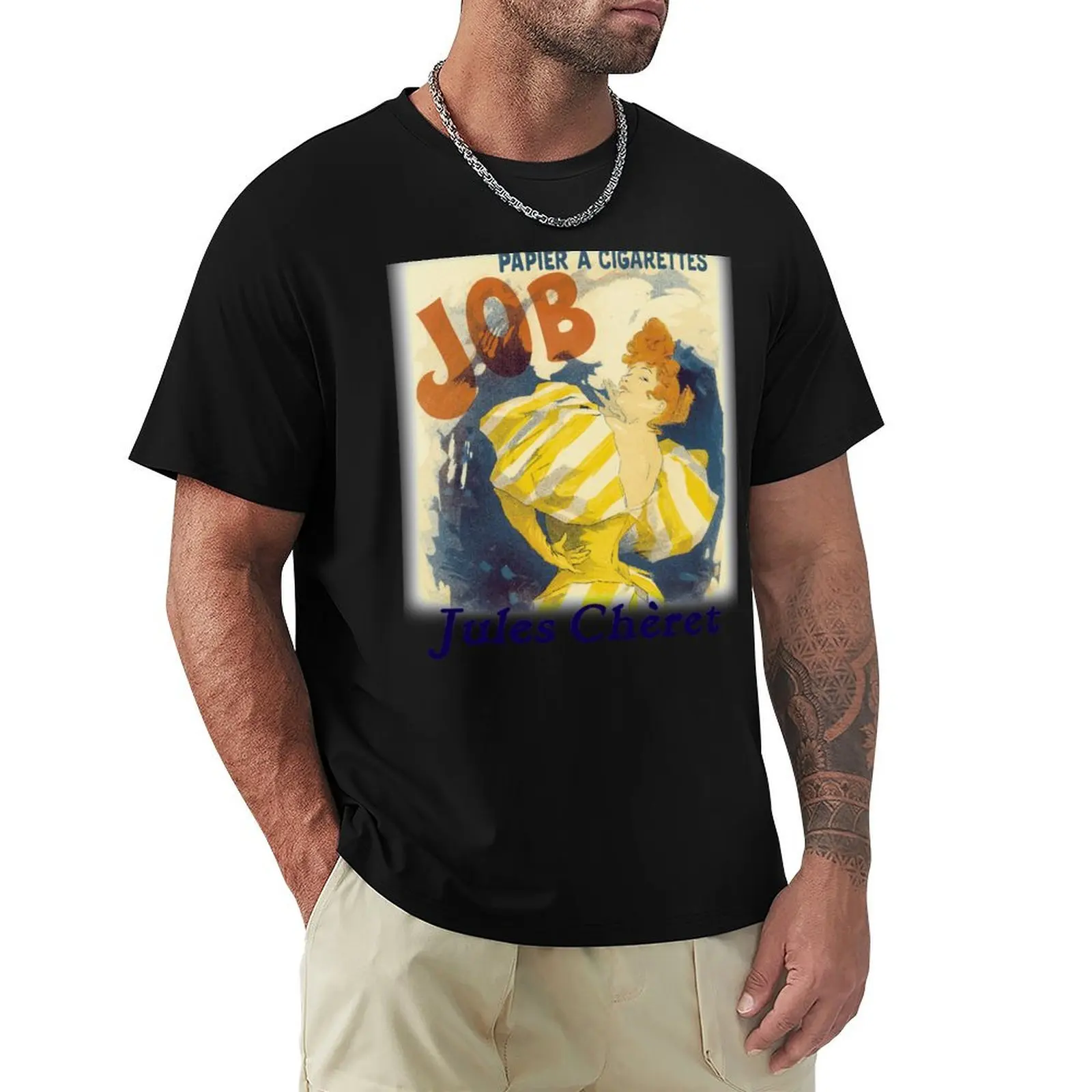 

Cheret - Job Cigarette T-Shirt anime shirt T-shirts oversize Funny t-shirts summer shirt oversized t shirt men