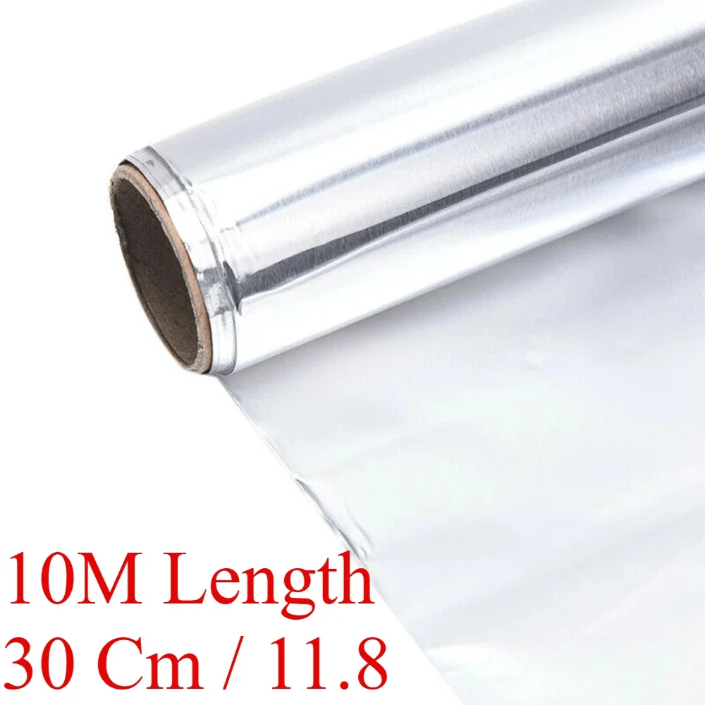 10M Length 30 Cm / 11.8 Inches Baking Tin Foil Aluminum Foil Paper Kitchen Inches Width Heat Resistance Moisture Resistance