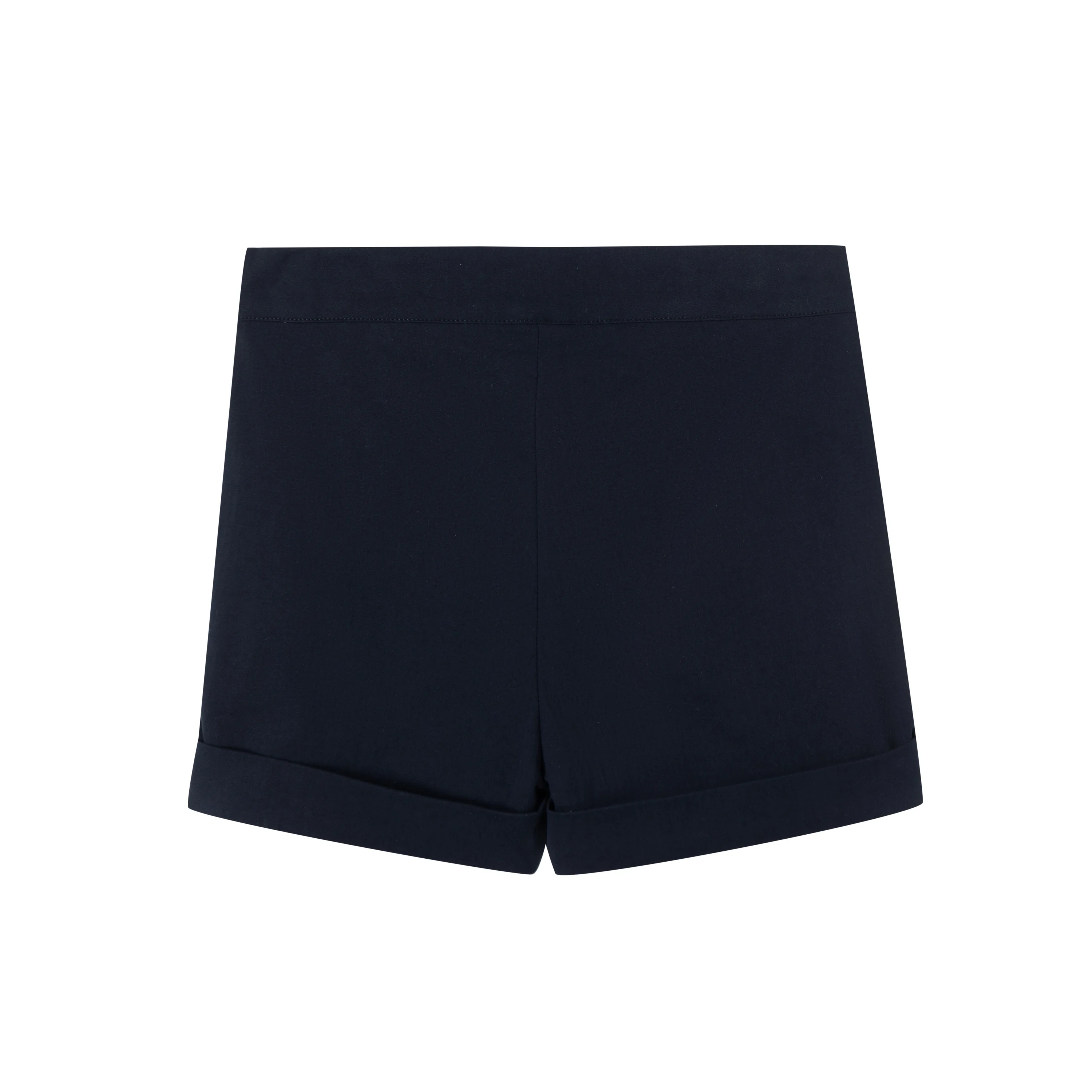 Children Boy Fashion Navy Shorts Solid Color Summer Casual Cotton Kids Basic Comfort Shorts 2026