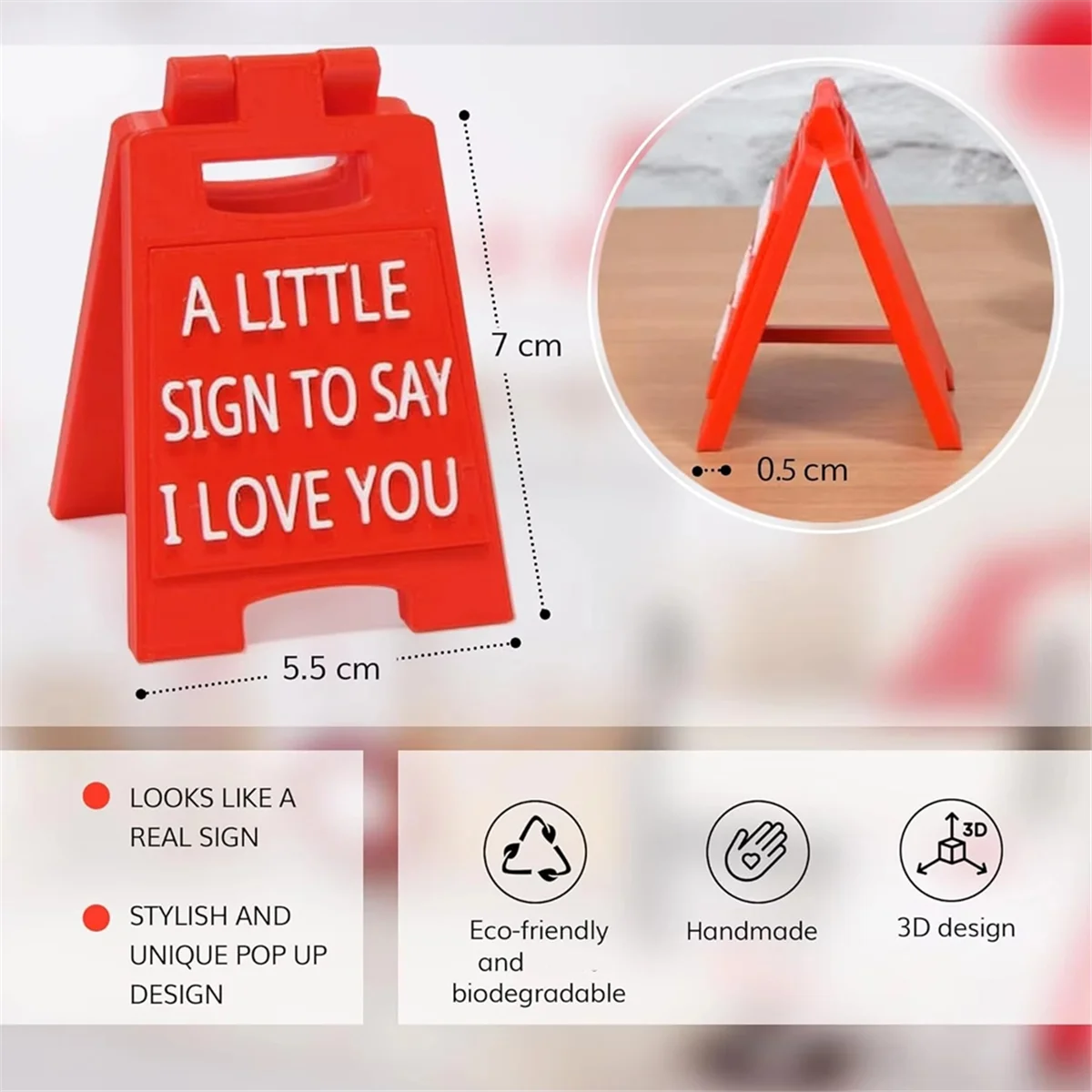 

2025+Mother'S Day Gifts Romantic ILoveYou Sign Fun Mother'S Day Gift for Birthday, Mother'S Day Gifts