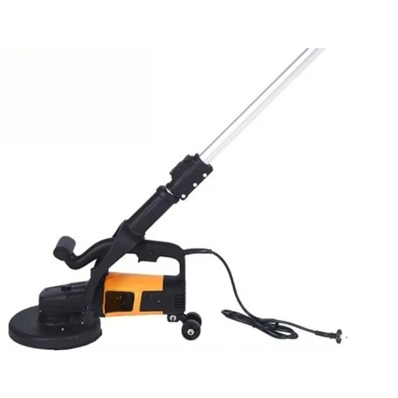 Handheld Rough Grinder Dust-free Plasterer Long Rod Polishing Floor Grinder Concrete Grinding Machine