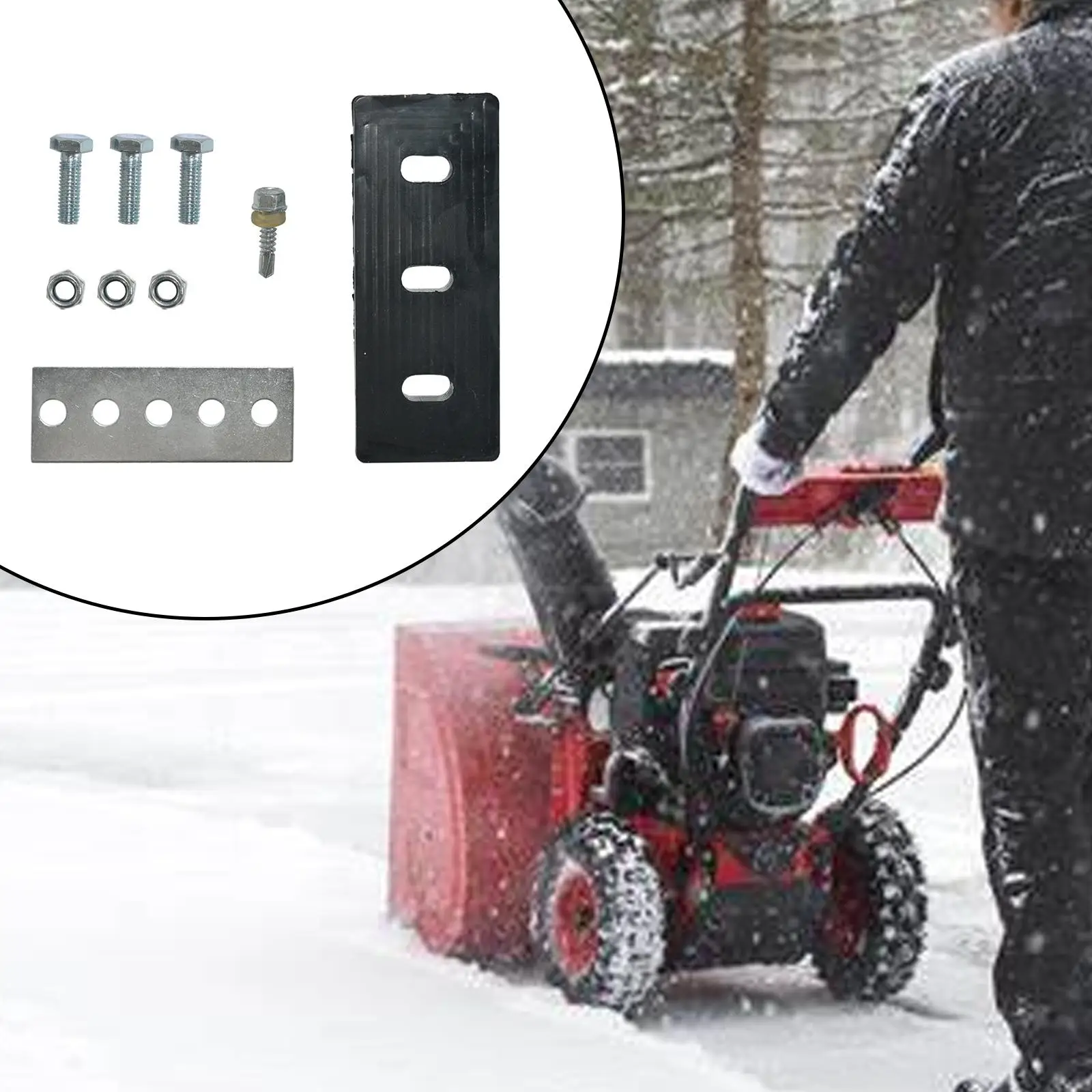 Kit de Modification de turbine de souffleuse à neige, haute Performance, 3 lames universelles