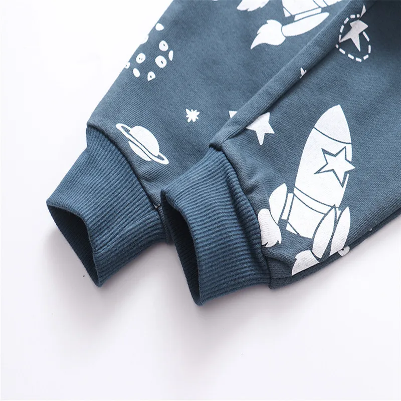 Jumping Meters Space Rockets Children\'s Boys Girls Sweatpants Autumn Spring Sharks Baby Trousers Pants Sport Harm Kids Lose Pant