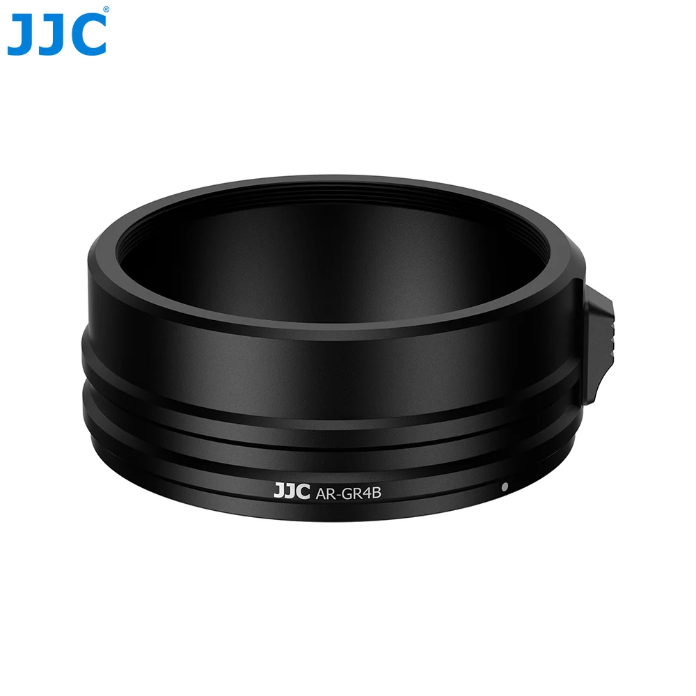JJC 49mm Upgraded Lens Adapter Lock Button Design for Ricoh GR4 GR IV HDF Monochrome Replaces Ricoh GA-3 Lens Adapter Ring