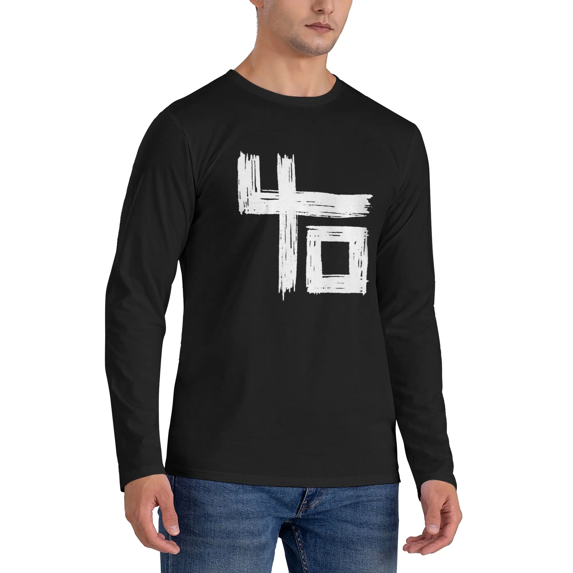 

Copy-of New Indochine Men's Long Sleeved T-shirt Fashion Round Neck T shirts Spring and Autumn Men tops