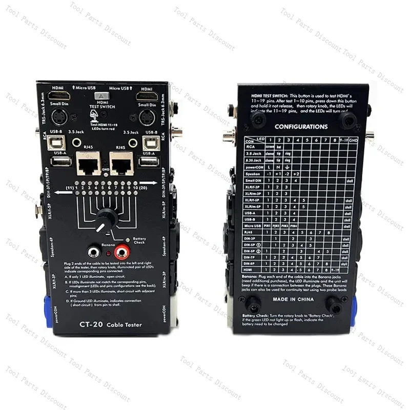 In Stock CT20 Multi-Function XLN Signal Audio Battery Instrument Line Measuring