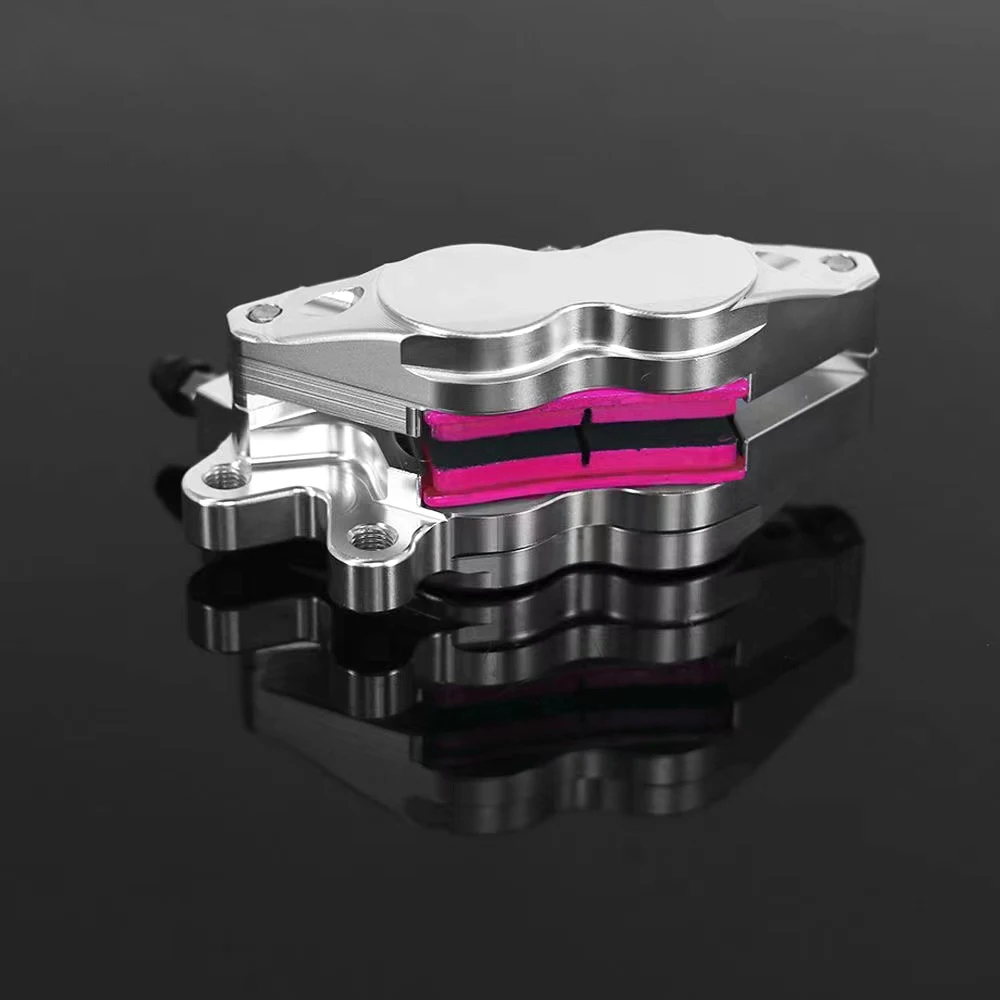 Universal Motorcycle CNC Axial Brake Caliper 40mm Mount 4 Piston For Yamaha Honda Kawasaki Suzuki Scooter Dirt Bike Accessories