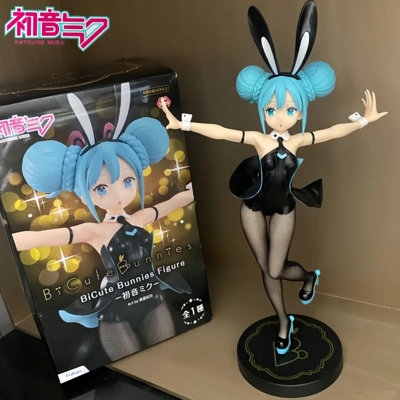 オリジナル-furyu-bicute-bunnies-ボーカロイド初音ミク-pvc-アニメアクションコレクションモデルおもちゃフィギュア誕生日ギフト