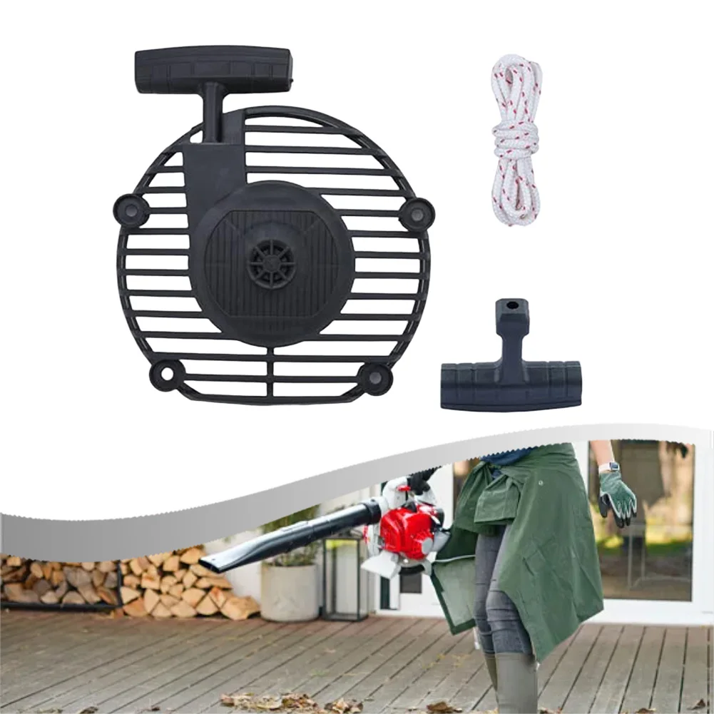 For Leaf Blower Recoil Starter Assembly Compatible with 125B 125BV 125BX 125BVX Models Includes Starter Pull Rope and Handle