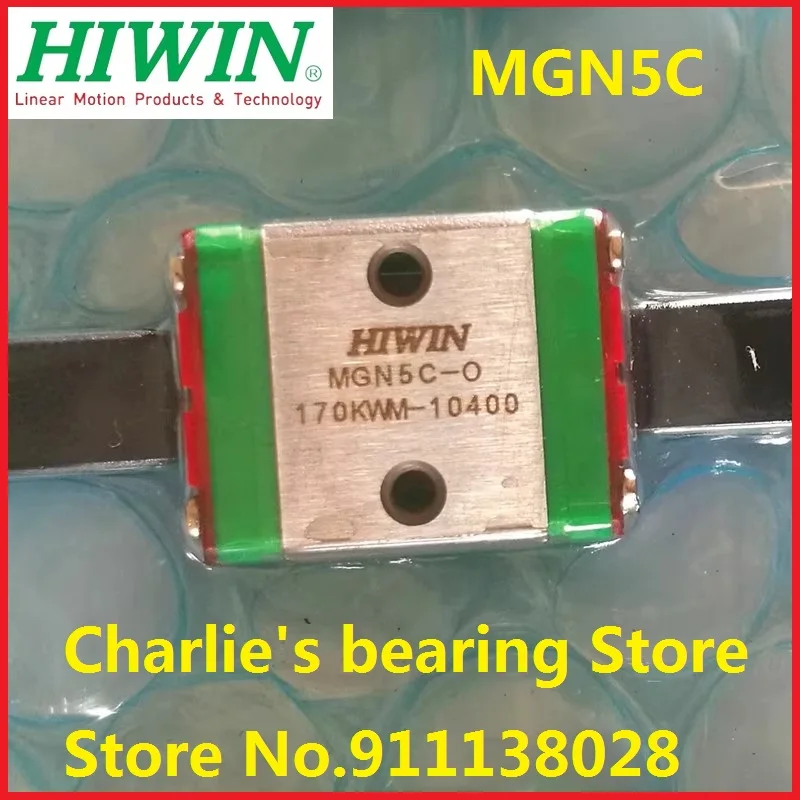 

1pc 100% brand new original genuine Hiwin brand miniature linear guide block MGN5C