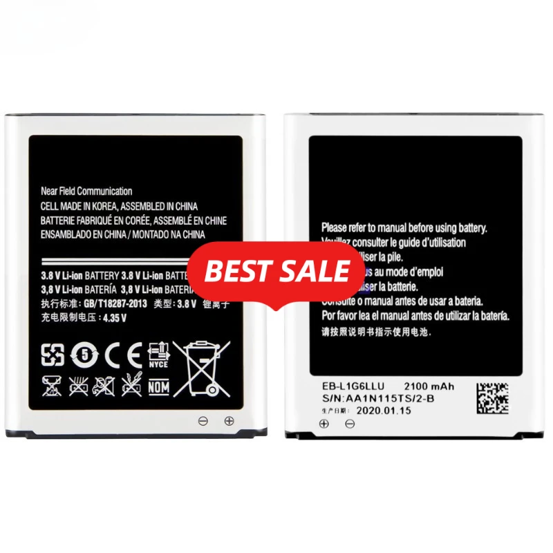 EB-L1G6LLU for Samsung S3 9300/GT-I9300/GT-I9300I/SHV-E210S/SHW-M440S/S III CDMA/SGH-I535/SPH-L710/EB-LIG6LLA  Phone Battery