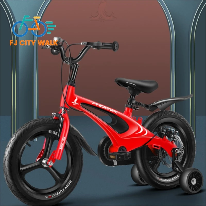 

FJ City Walk Children's Bicycle 2-3-6-7-10 Year Old Male And Female Magnesium Alloy Princess Baby Bicycle New Hot DropShipping