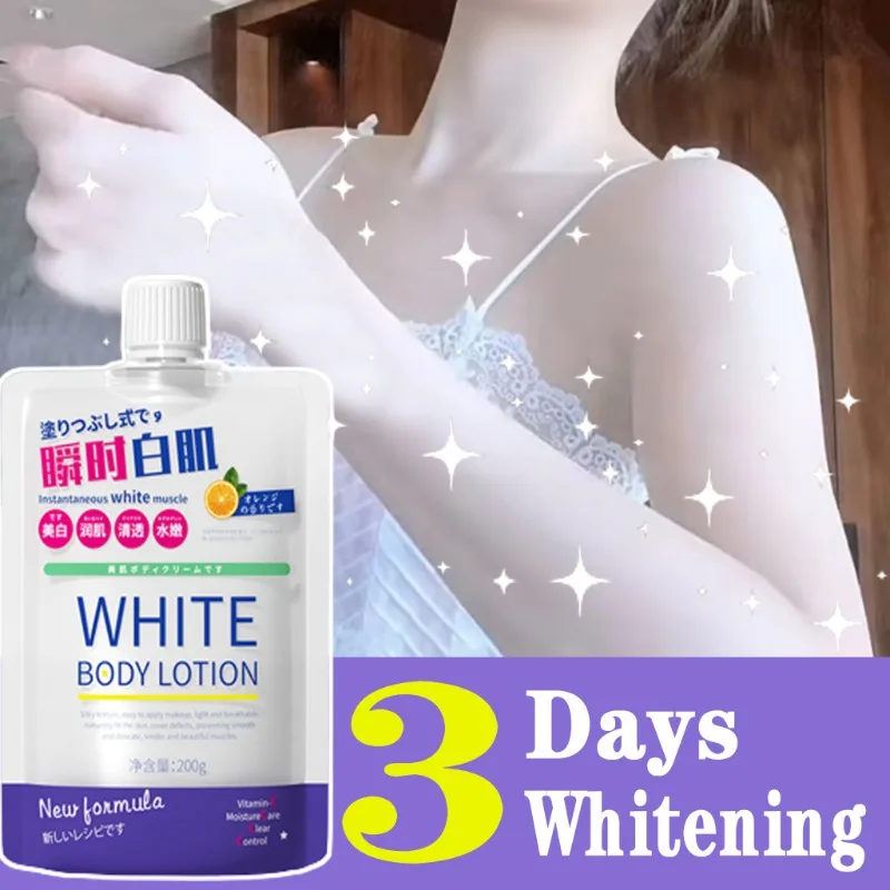 Niacinamide Whitening Body Lotion Instant Permanent Whitening Remove Melanin Reduces Dullness Removes Chicken Skin Moisturizing