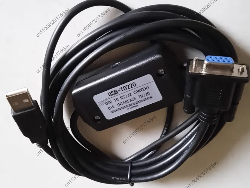 USB-TD220 Text Programming Cable TD210/TD220/TD220-S with Indicator Light Brand New Product