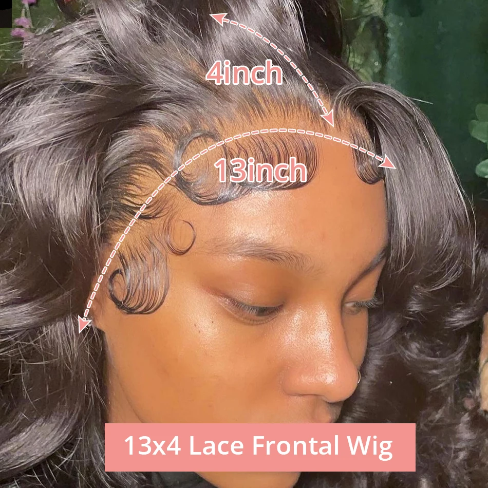 13x4 13x6 360 Body Wave Lace Front Wigs HUman Hair Brazilian Transparent 9x6 7x5 6x4 5x5 Lace Closure Wigs Human Hair