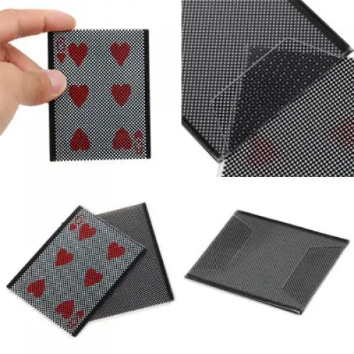 

Реквизит для фокусов Визуальная карта Трансформация Пластиковая волшебная карта Иллюзионный рукав для фокусника Сценические развлечения