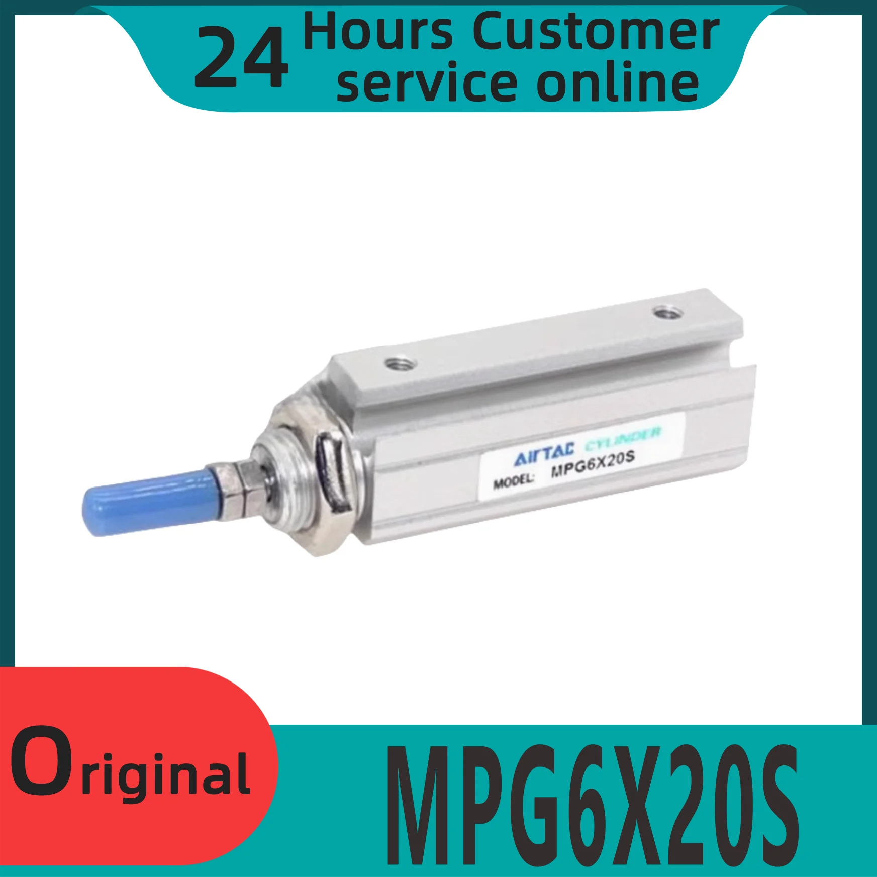 

Brand new original panel type cylinder MPG6X20S MPG6X25S MPG6X15S MPG6X10S MPG6X5S