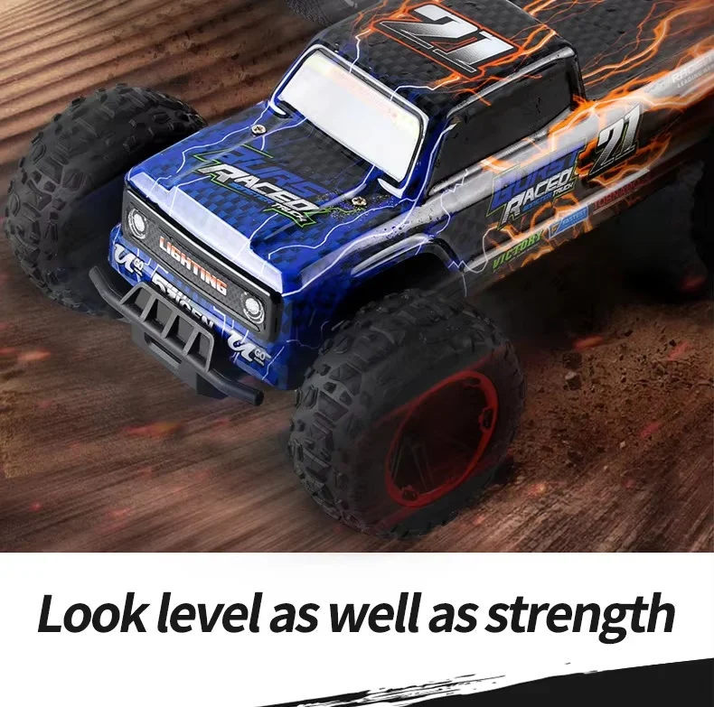 Wireless Remote Control Off-Road Vehicle Lights Spray Mountain Climber Simulation Equation Drift Racing Model Boy Toy Gift