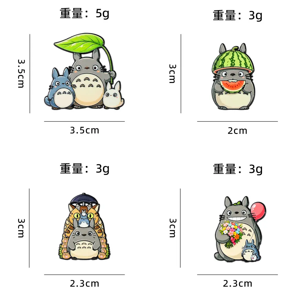10-teiliges Anime-Katzen-Emaille-Pin-Set, Niedliche Cartoon-Manga-Broschen für Rucksack, Hut, Revers, Cosplay-Schmuck, Geschenk für Fans – Detail 6