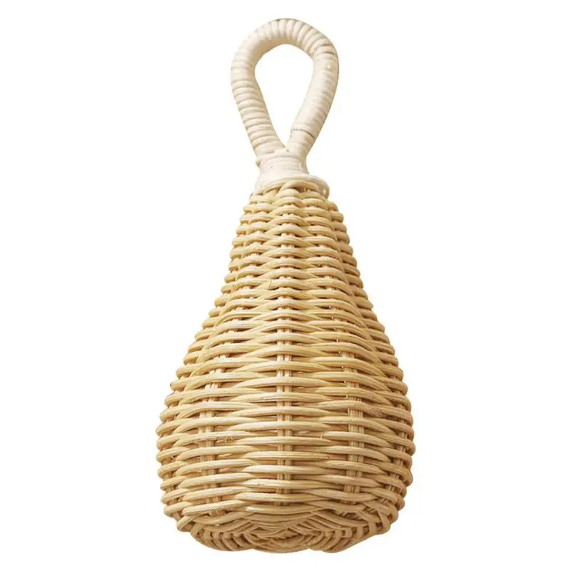 

Rattan Rattles Natural Rattan Rattle Baby Toy Crib Accessories Music Sound Sensory Toys Educational Toys For Children Toys