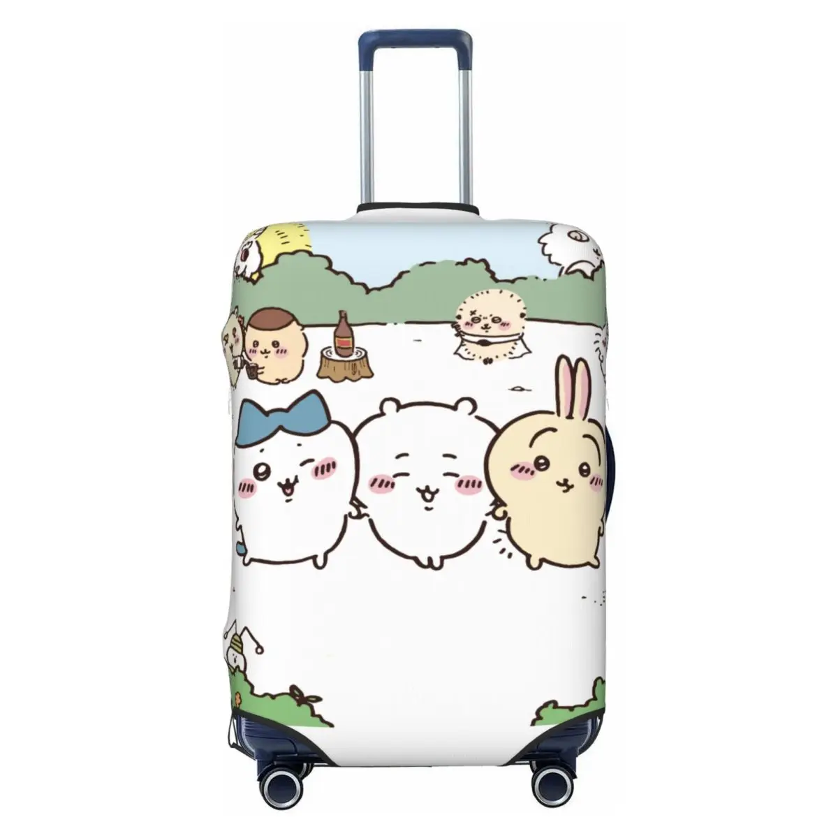 

Custom Custom Cute Cartoon C-chiikawas Anime Luggage Cover Protector Dust Proof Popular Manga Travel Suitcase Covers