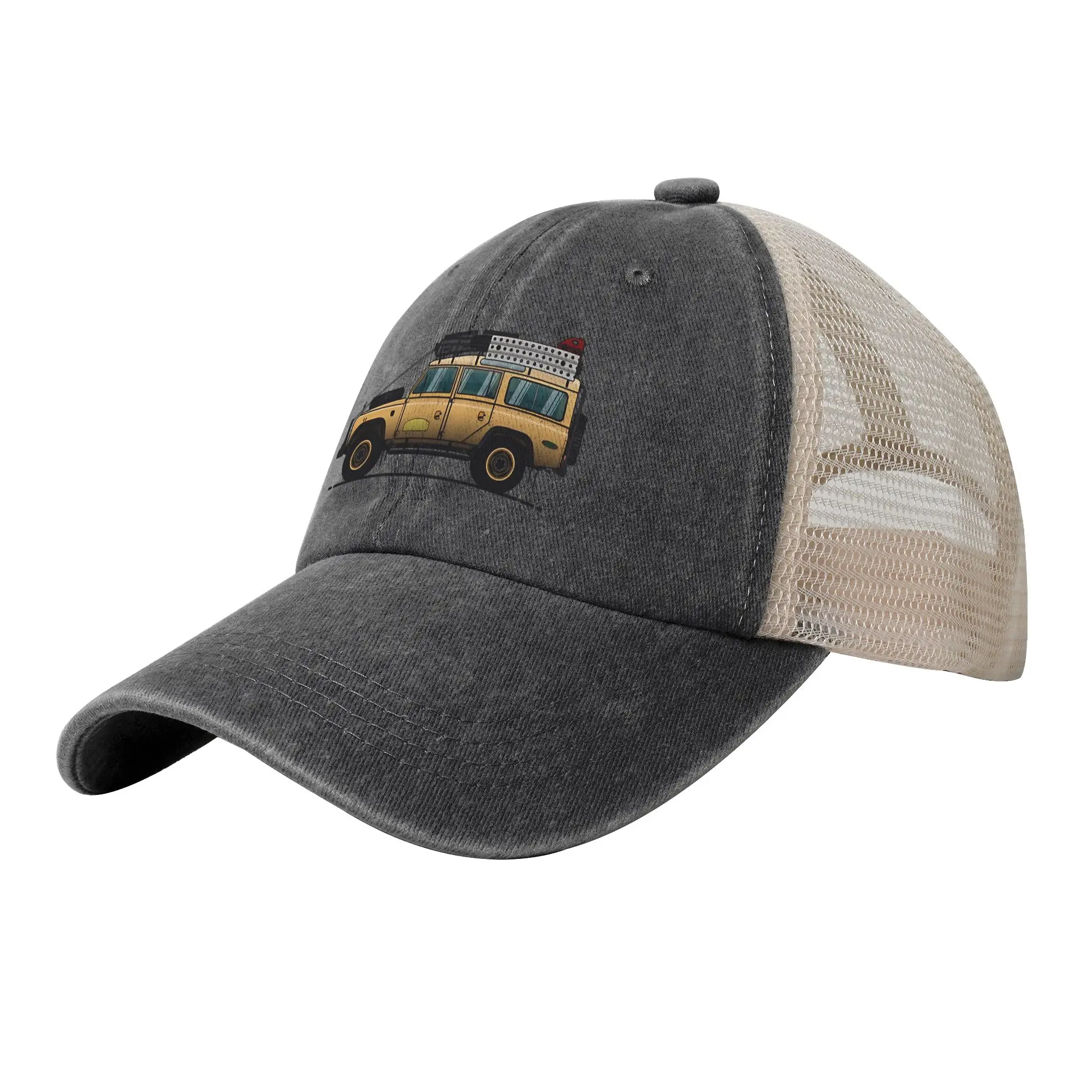 Summer Mesh Sun Hats Defend Camel Summer Baseball Cap Fitted Retro Trucker Hat  Unisex-Teens Outdoor Gym Sunscreen Baseball Caps