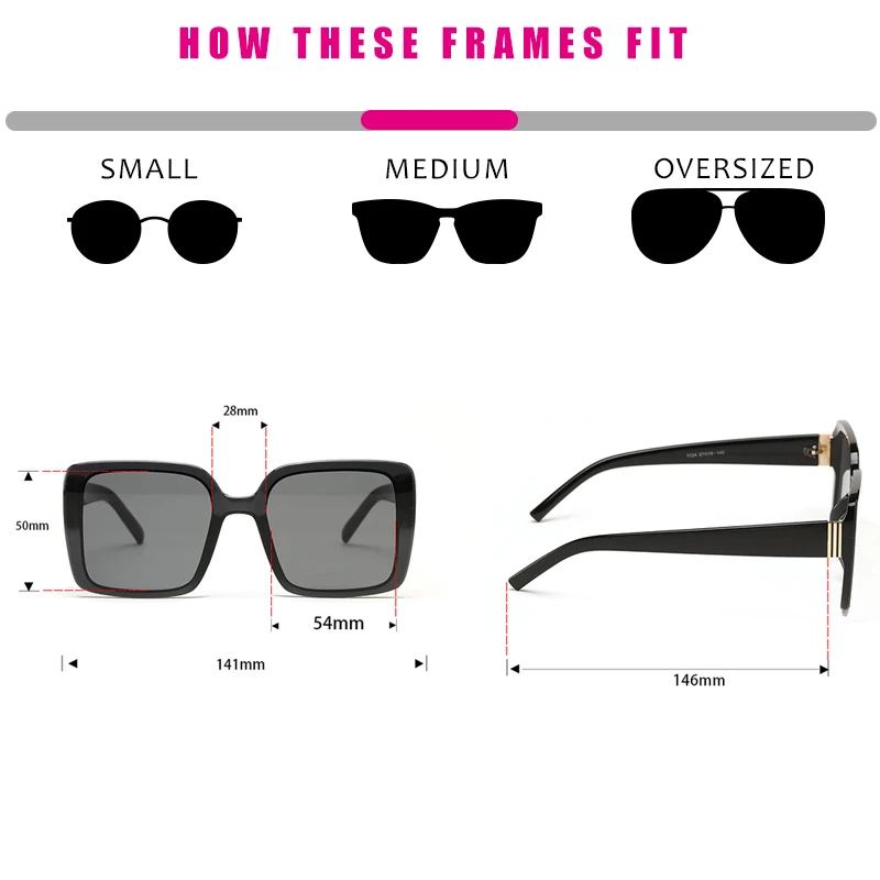 الرجعية البني المتضخم مربع النظارات الشمسية النساء 2025 العلامة التجارية مصمم الرجال ظلال النظارات موضة شفافة الوردي نظارات شمسية UV400 #5