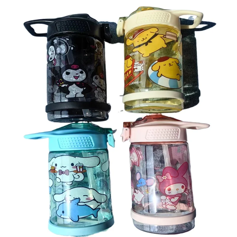 

Sanrio Hello Kitty Creative Water Cup My Melody Kuromi Cinnamoroll 550ML For Outdoor Sports Arrival Water Cup