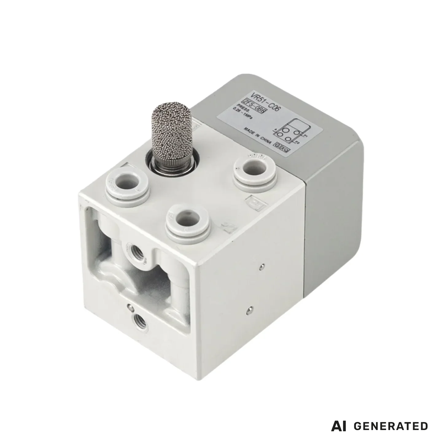 Pneumatic Two‑Hand Control Valve VR51‑C06 Safety Double Hand Valve For Punch Press Safety Protection