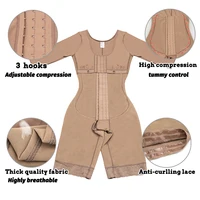 Full Body Colombian Girdles Shaper High Compression Bodysuits Postoperative Postpartum Lipo Arm Slimmer Waist Reducing Shapewear - Image 2