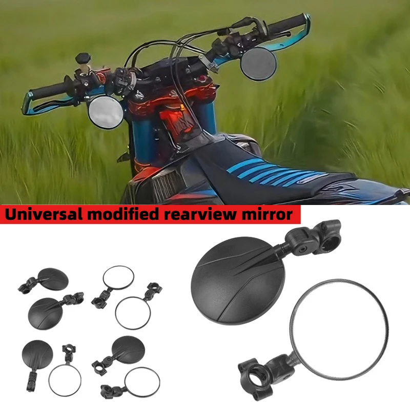 

A pair For 390 Enduro R 690 SMCR KLX 230 250 300 Dirt Bike Side Rear View Mirror Motorcycle Universal 7/8“22MM Rearview Mirror