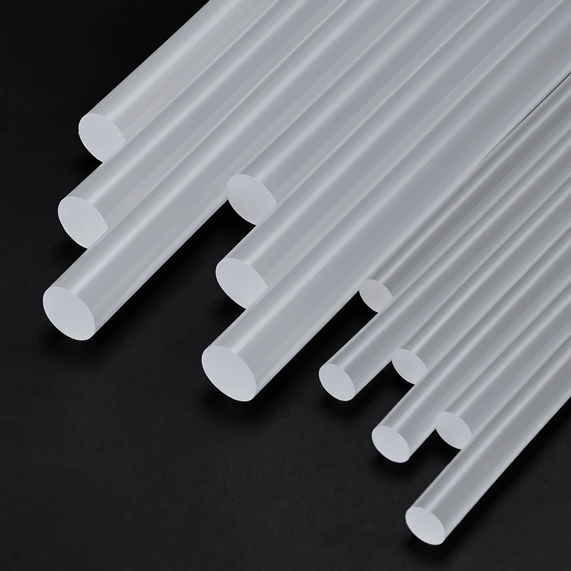 Universal Hot Melt Glue Sticks Set Strong Adhesive Clear Refills Compatible with 7mm 11mm Glue Guns for Home DIY Craft Repair
