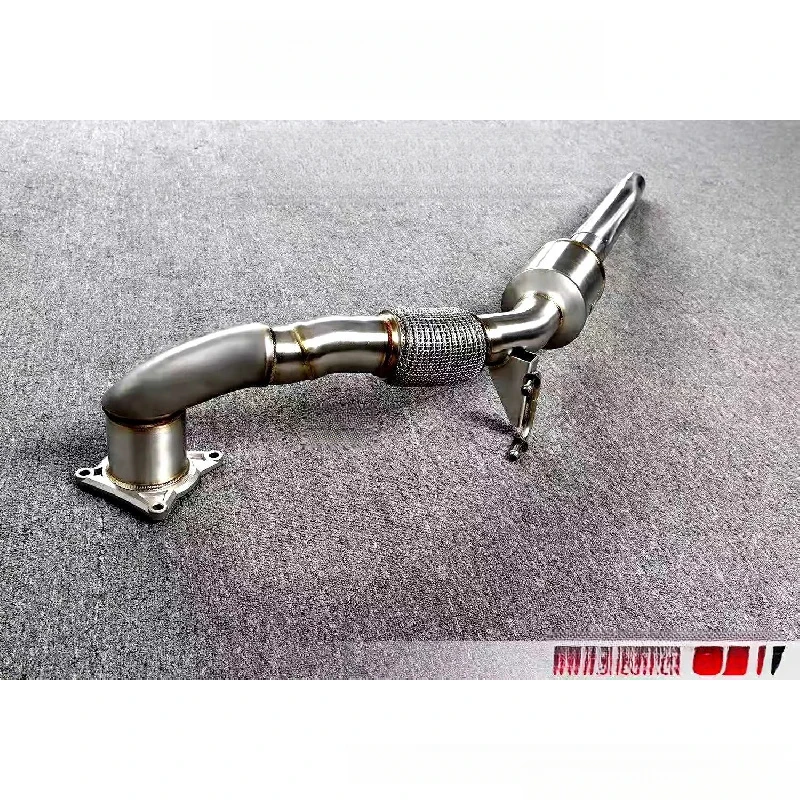 

BestsellerTop Quality Exhaust Downpipe Muffler With Heat Shield For TT 2.0T AWD Model Year 2008-14