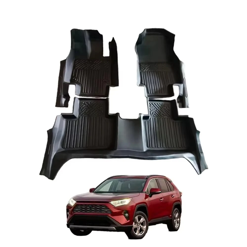 

Hot sale! All Weather 5D TPE Car Mats Car Accessories Custom Non Skid Rubber Tpe Floor Mats Use for RAV4-2020