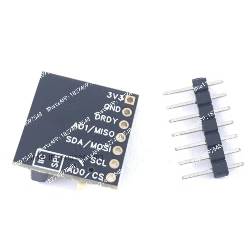 RM3100 3-Axis Magnetometer Module Features Excellent Anti-Magnetic Interference Capability and Supports IIC/SPI Communication