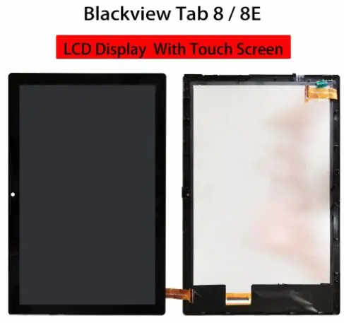 Imagem -02 - Display Lcd para 10.1 Polegada Tablet Blackview Tab Tela de Toque Digitador do Painel Vidro Sensor para Tab 8e Lcd Montagem Novo