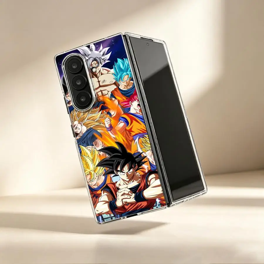 D-Dragon Ball Goku Coole Hülle für Samsung Galaxy Z Fold 8 Ultra ZFold4 Z Fold 7 6 5 4 3 ZFold3 ZFold5 ZFold6 ZFold7 Smartphone