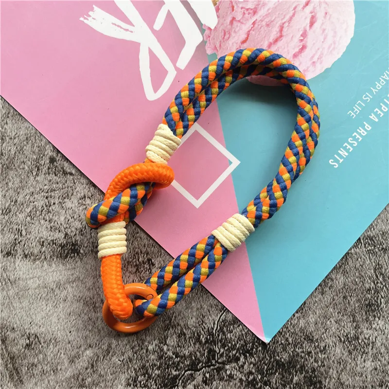 Keychain Cotton Thread Lanyard Color Key Chain