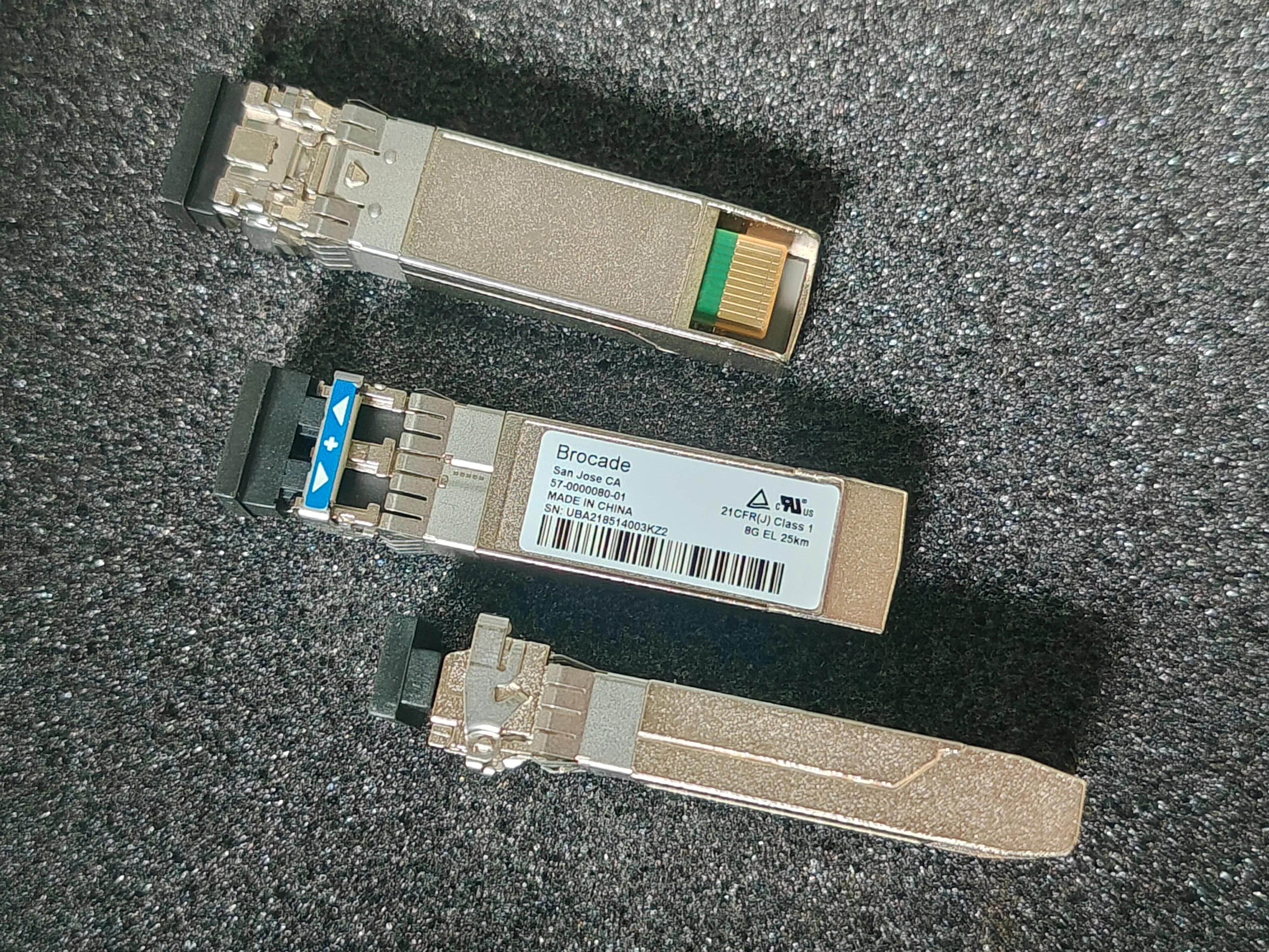 Brocade SFP 8G 25km Fiber Module 57-0000080-01 XBR-000174 SFP+ LW 1310nm Single Module Optical Fiber Transceiver