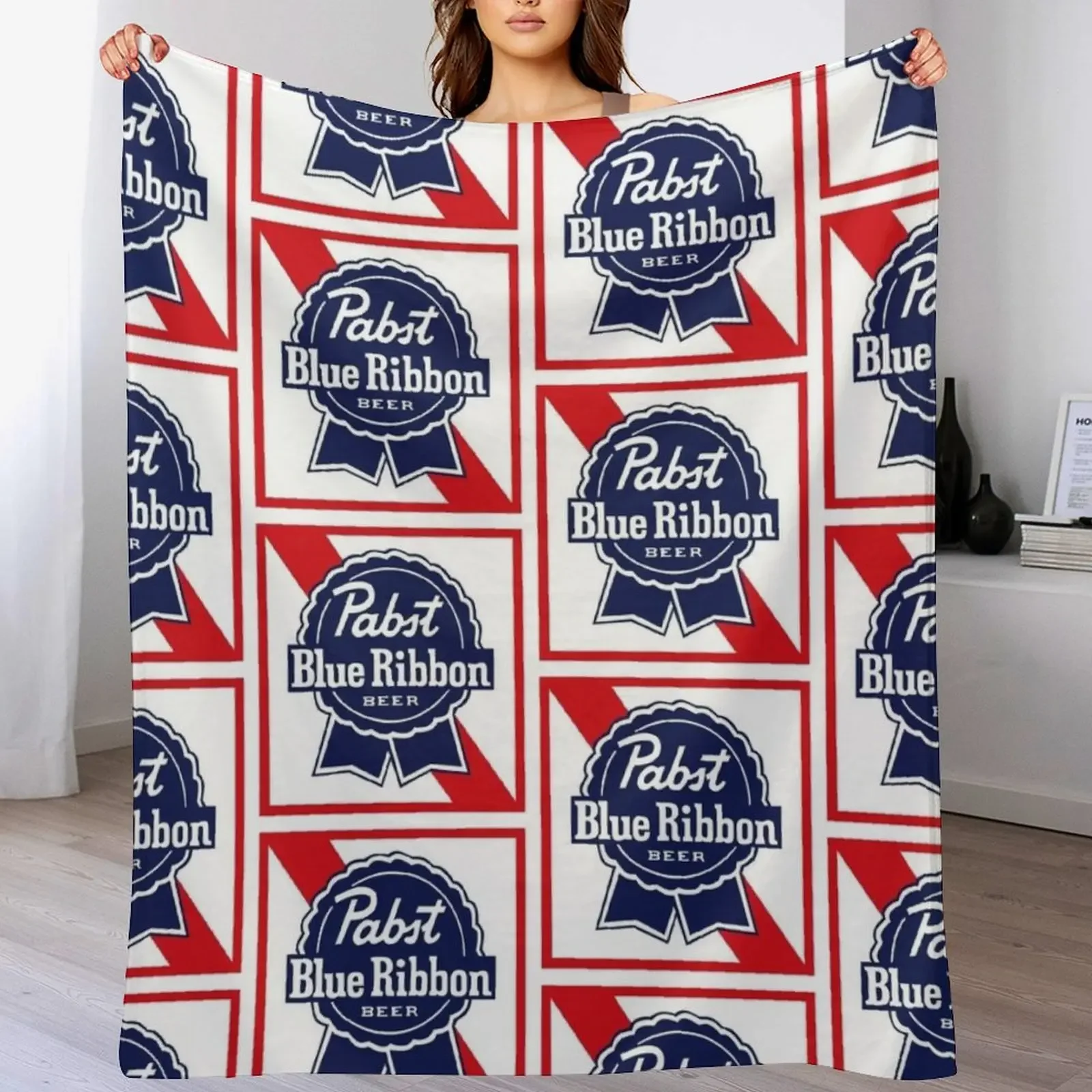 

Pabst Throw Blanket Winter beds Thins christmas decoration Decorative Sofas Blankets