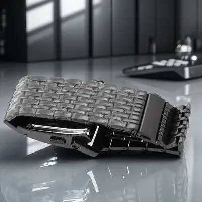 

Cool Waterproof LED Watch for Men Hz467 Black Blue Digital Display Alloy Stainless Steel 30M Water Resistant Timepiece