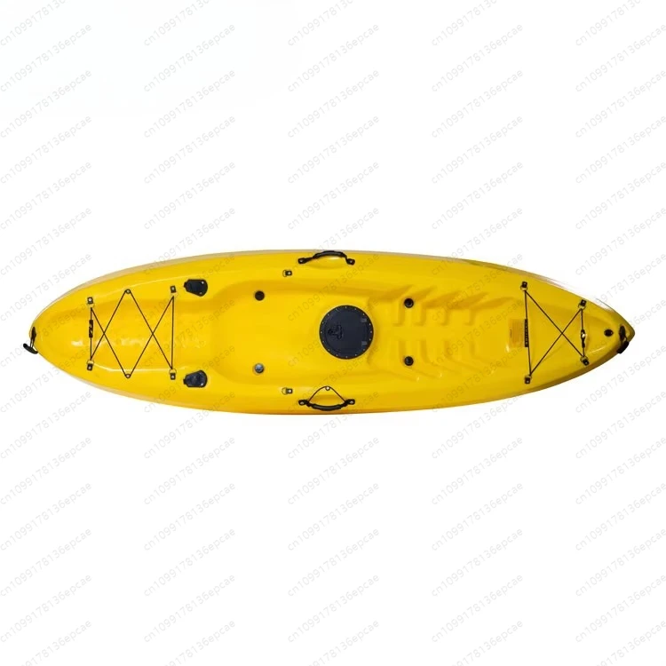 Single-seater kayak Stable and flexible water sports boat with paddle