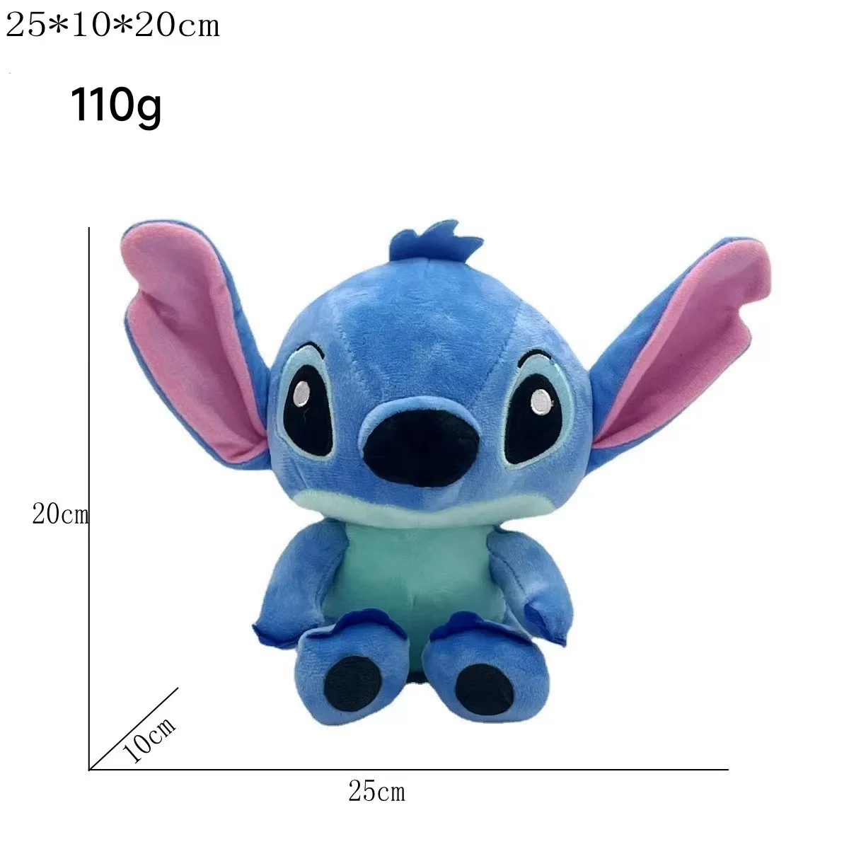 Nowe pluszowe figurki Stitch, kreskówkowe pluszaki, pluszowe lalki anime, zabawki dla niemowląt, kawaii, prezent urodzinowy dla dzieci